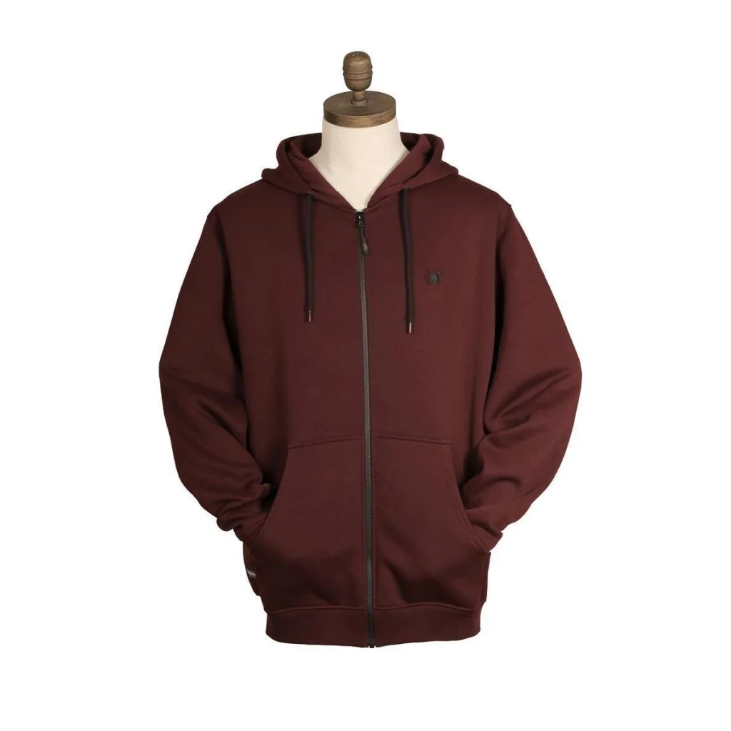 Thinking Anglers Zip Hoody MediumPlum