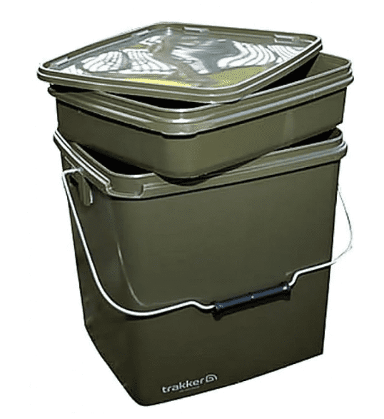 Trakker Olive Square Container inklusive Tray 13 Liter