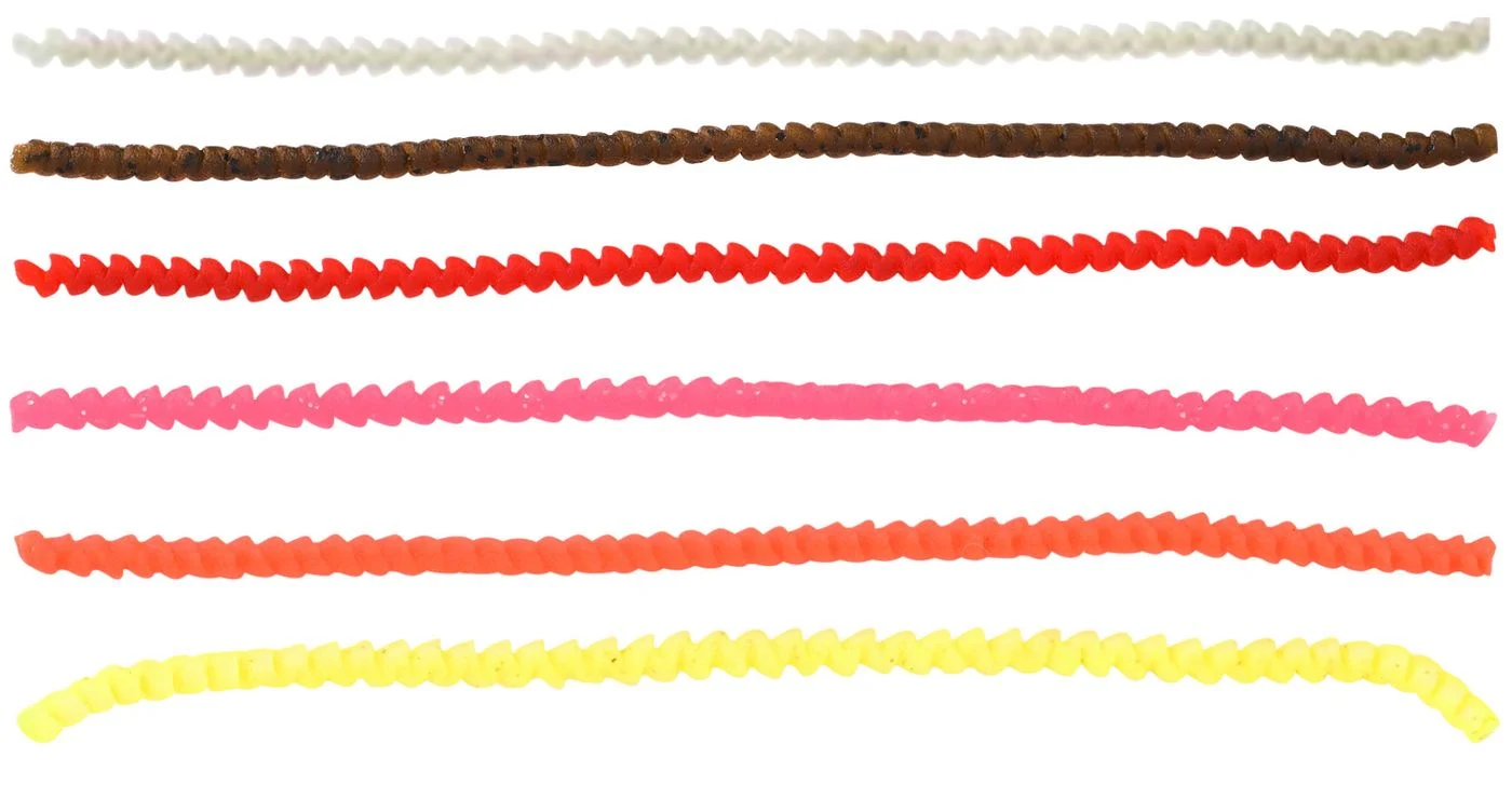 Trout Master 4mm Spring Worm 30cm - Forellenköder Blood Worm