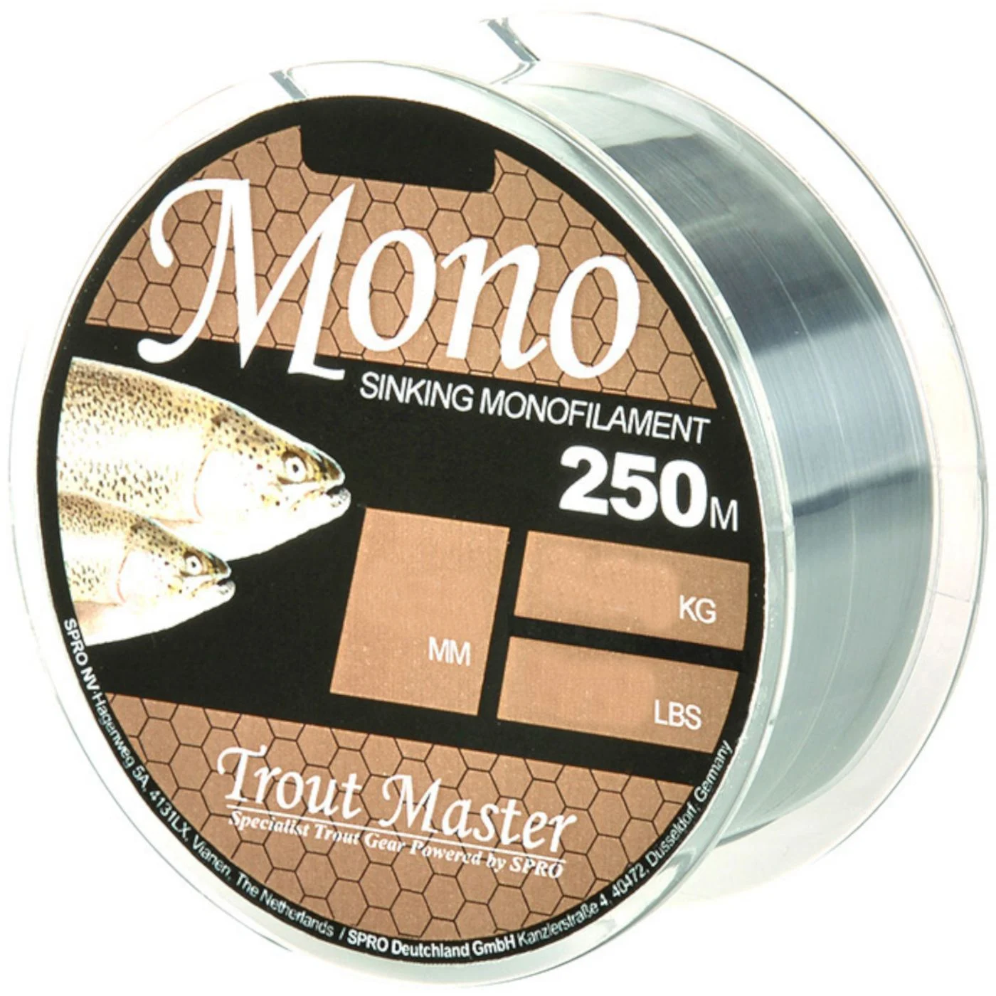 Trout Master Mono Schnur - 200m Forellenschnur