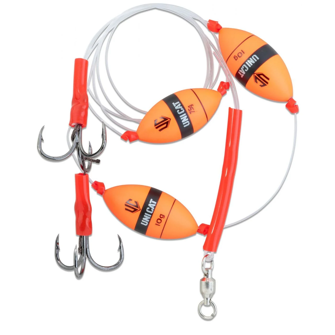 UNI CAT Weightless Smelly GT-41 Rig - Montage zum Wallerangeln