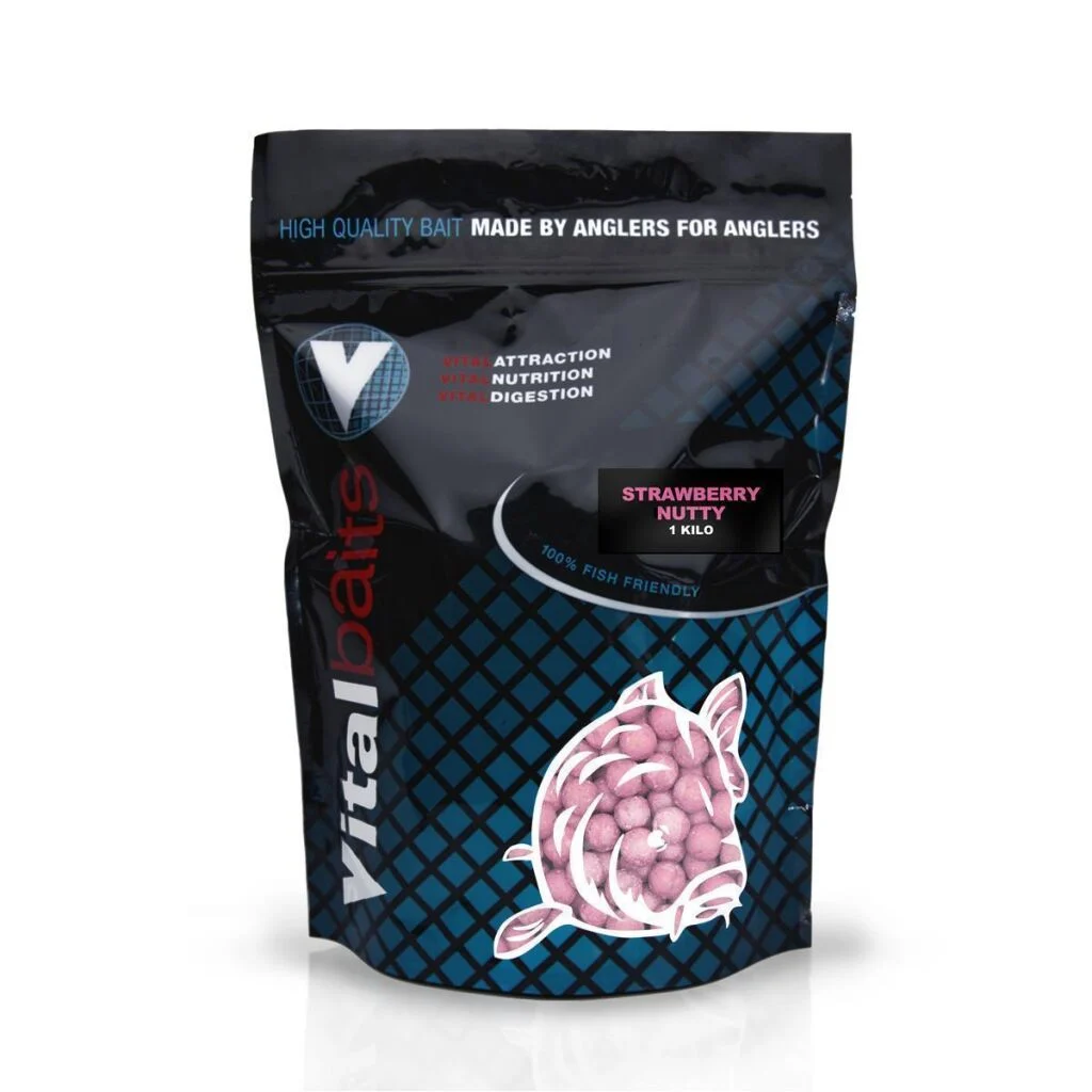 Vitalbaits Boilies Strawberry Nutty