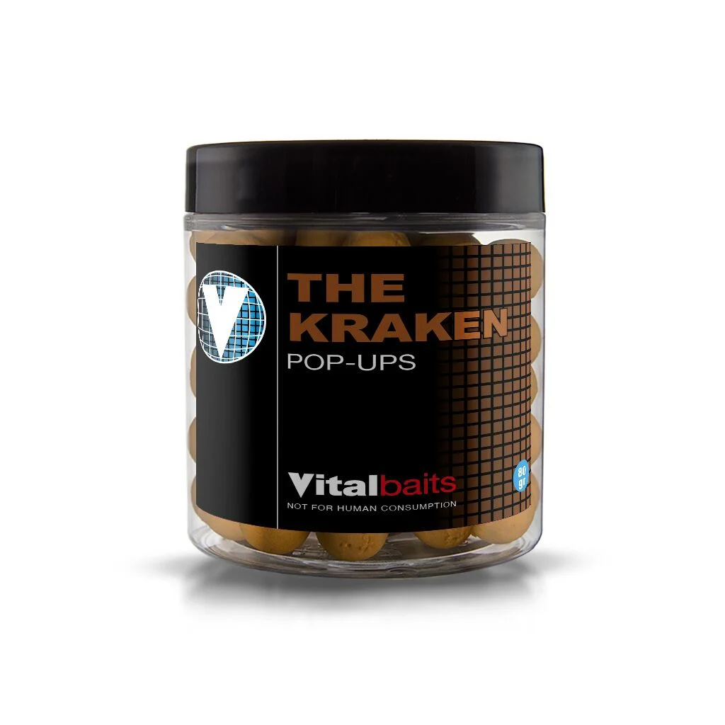 VitalBaits Pop-ups The Kraken 18 mm NATURAL