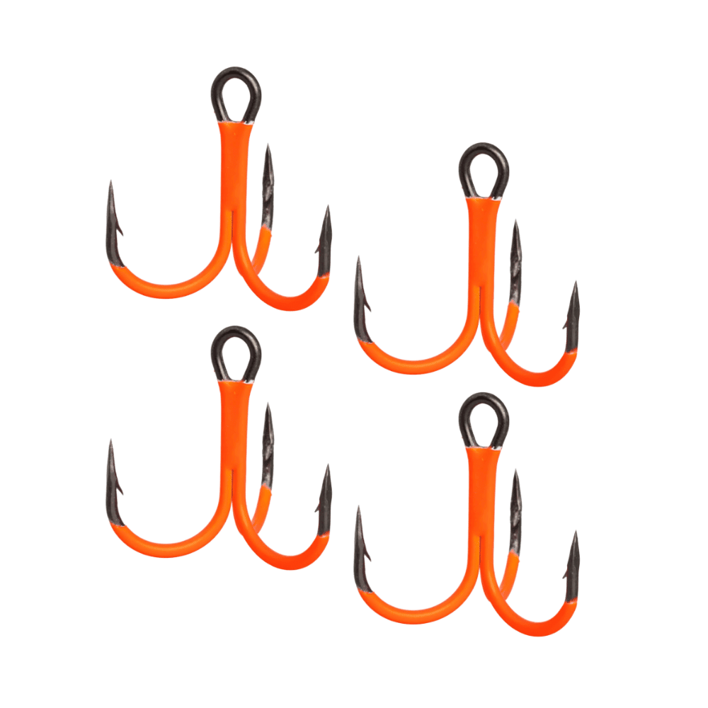 VMC 1X Round Drilling 4551 UV Orange Gr. 2/0 4 Stück