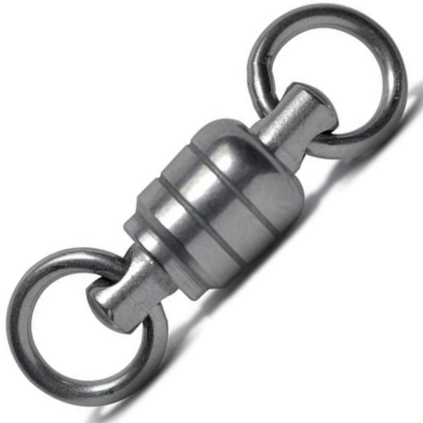 VMC 3260 Stainless Ball Bearing Swivel with 2 welded Rings - 3 Wirbel Gr. 2 / 190lbs