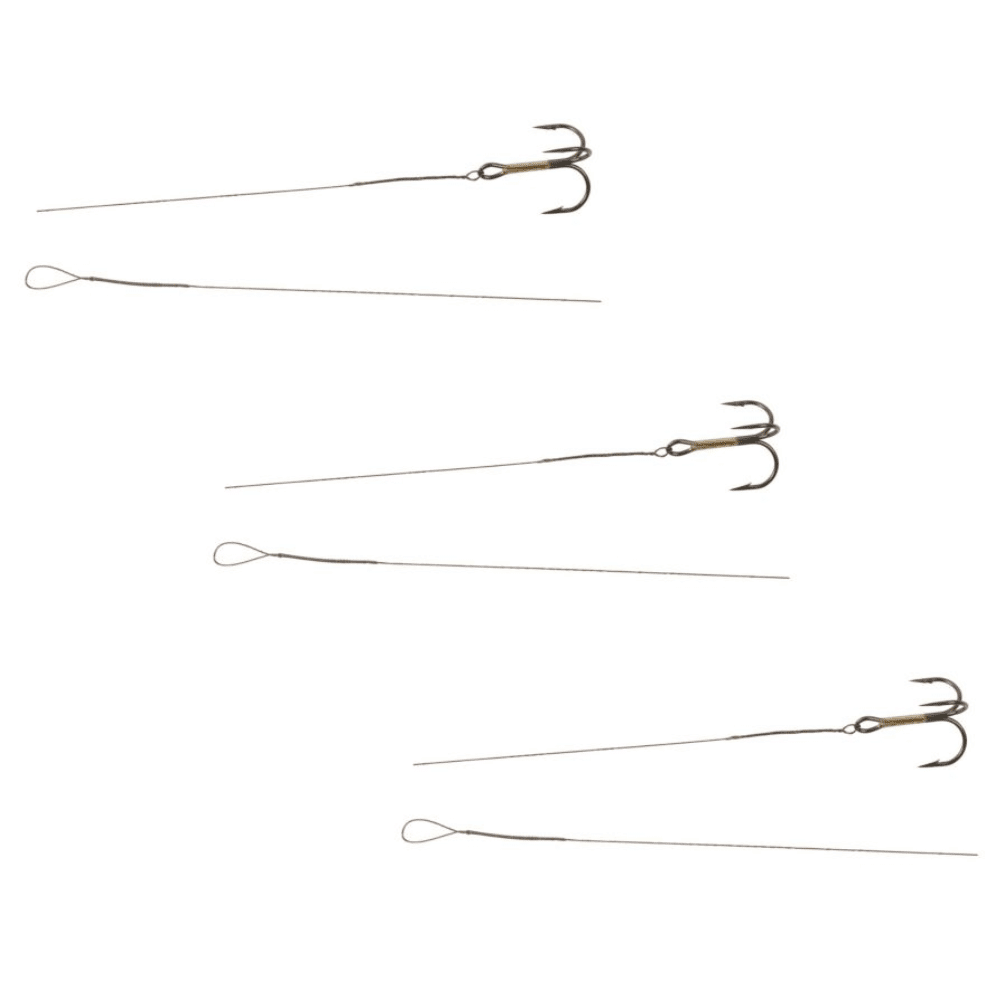 VMC Multiflex Stahlvorfach C723 40cm 9kg Hakengröße 4 3 Stück