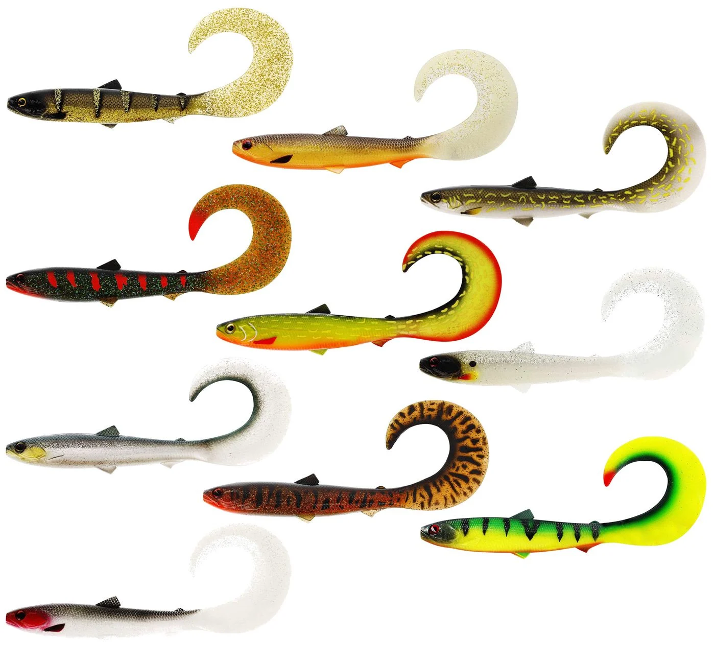 Westin BullTeez Curltail 27cm 103g - Gummiköder