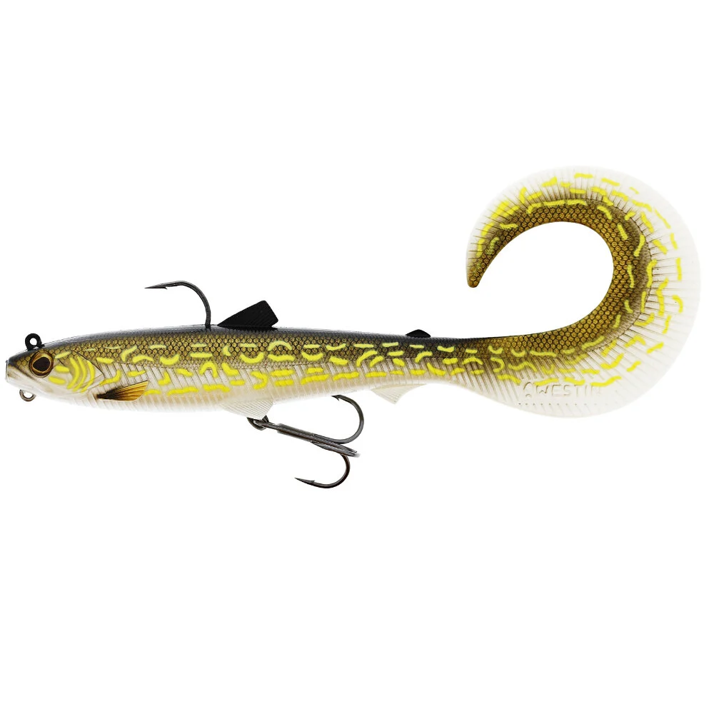 Westin Bullteez Curltail R2F sinking 16cm Natural Pike