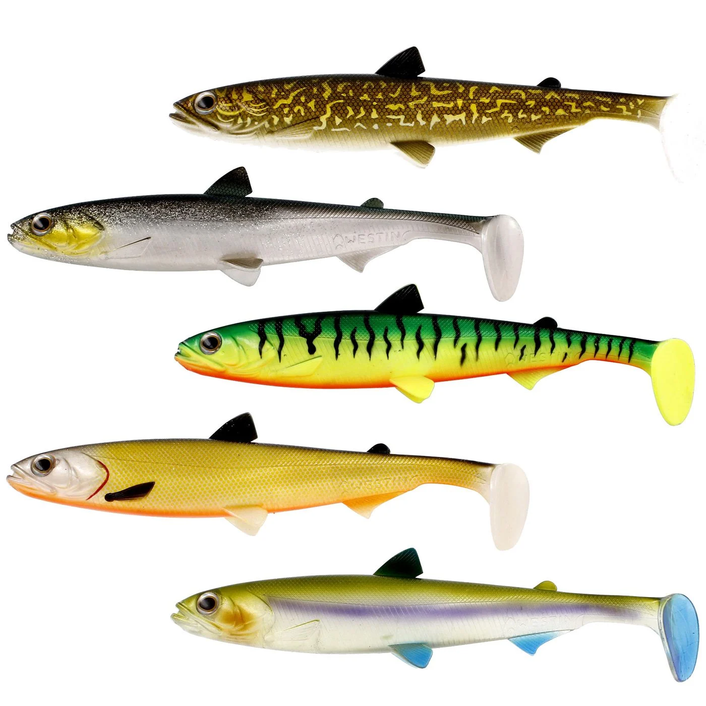 Westin HypoTeez ST 11,5cm 11g - 2 Gummifische Official Roach