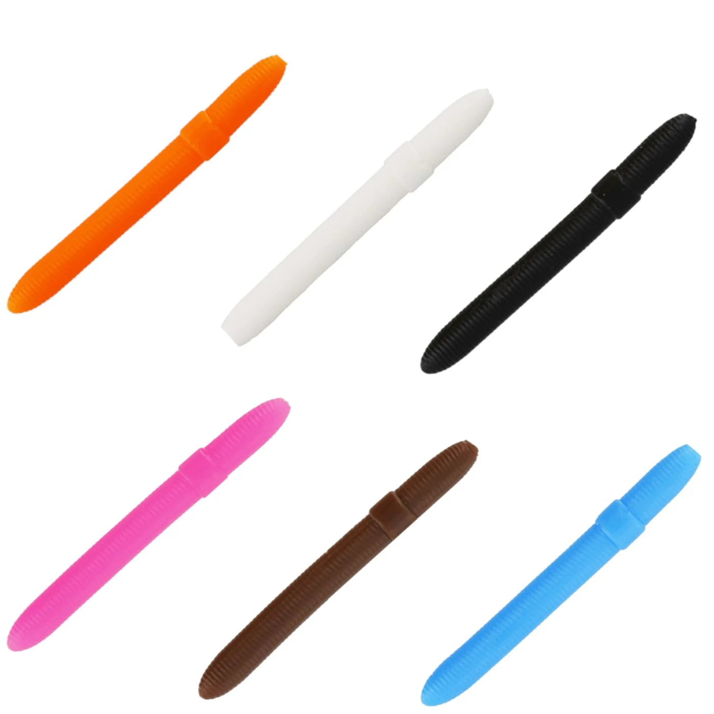 Westin Nightcrawler 7,5cm - 10 Gummiwürmer Baby Blue / Garlic & Cheese