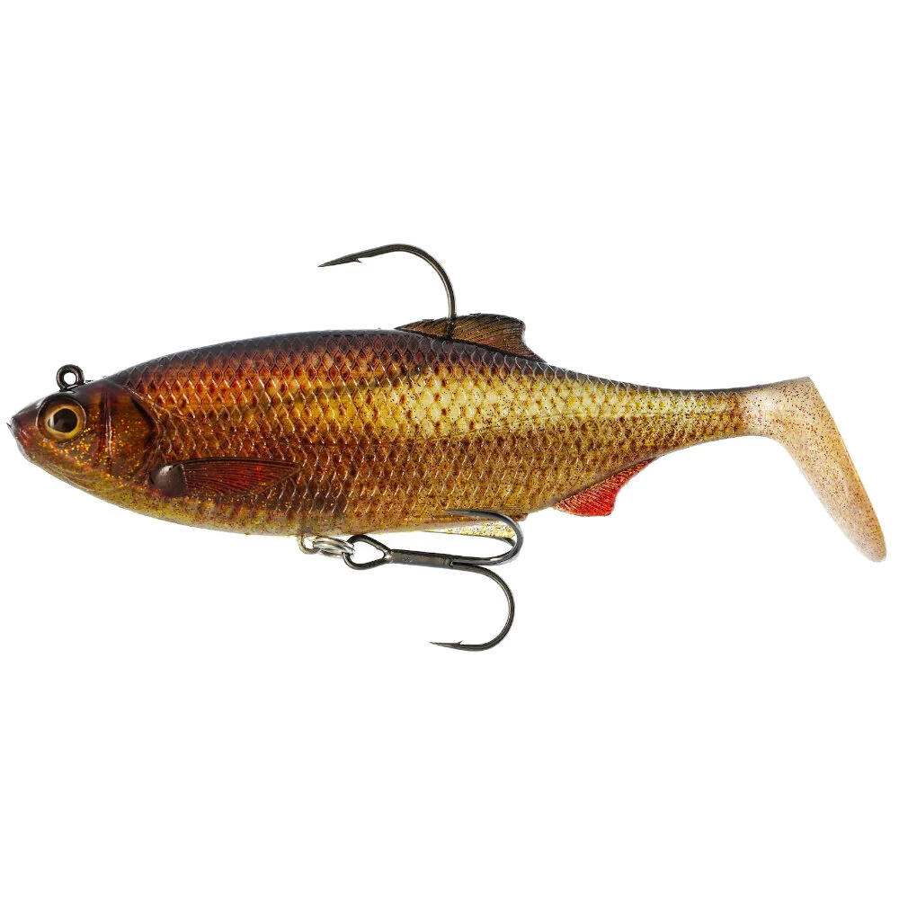 Westin Ricky The Roach Shadtail R2F 18cm Limitiert für klares Wasser Clear Rudd