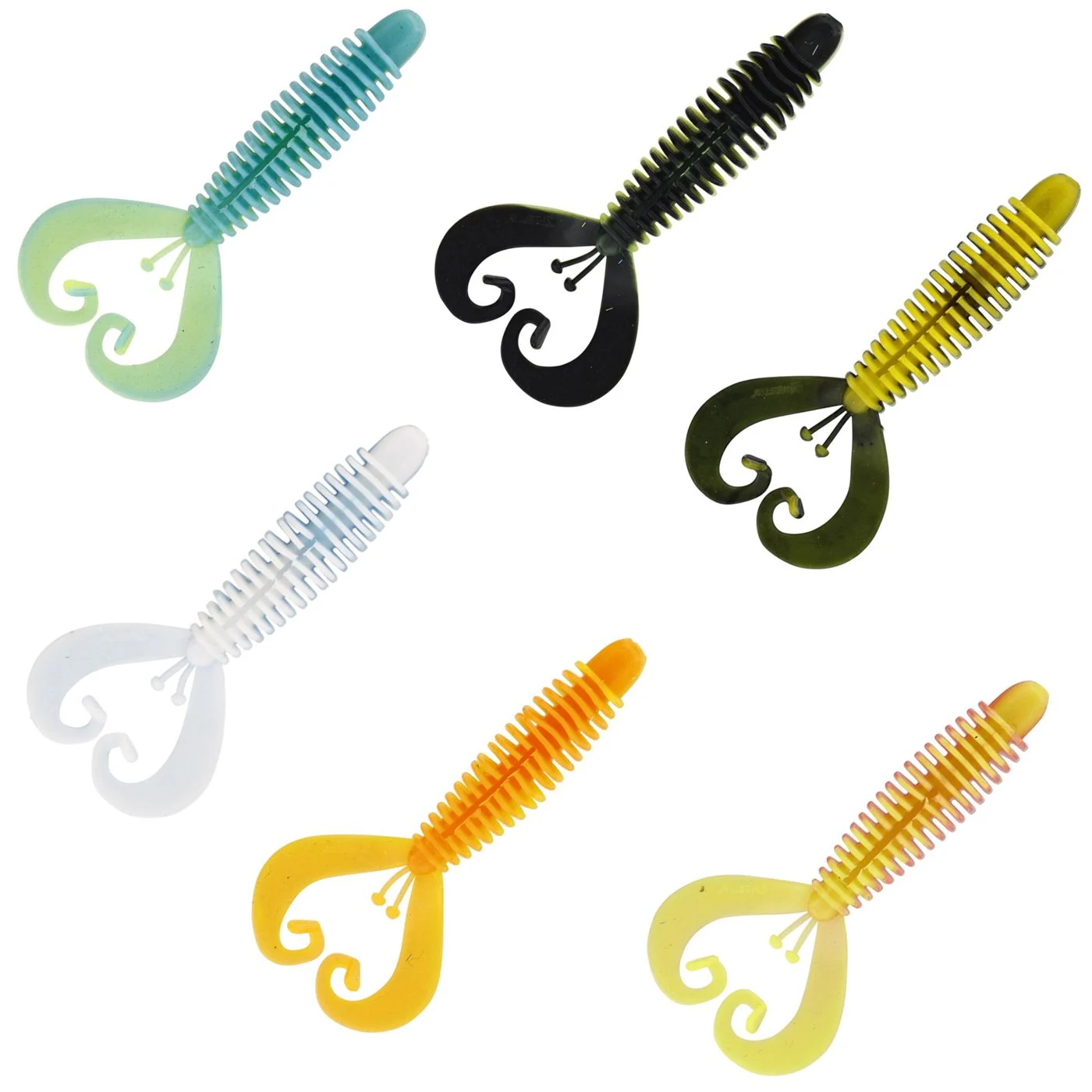 Westin Ringcraw 6cm - 10 Gummikrebs Orange / Yellow / Garlic / Cheese