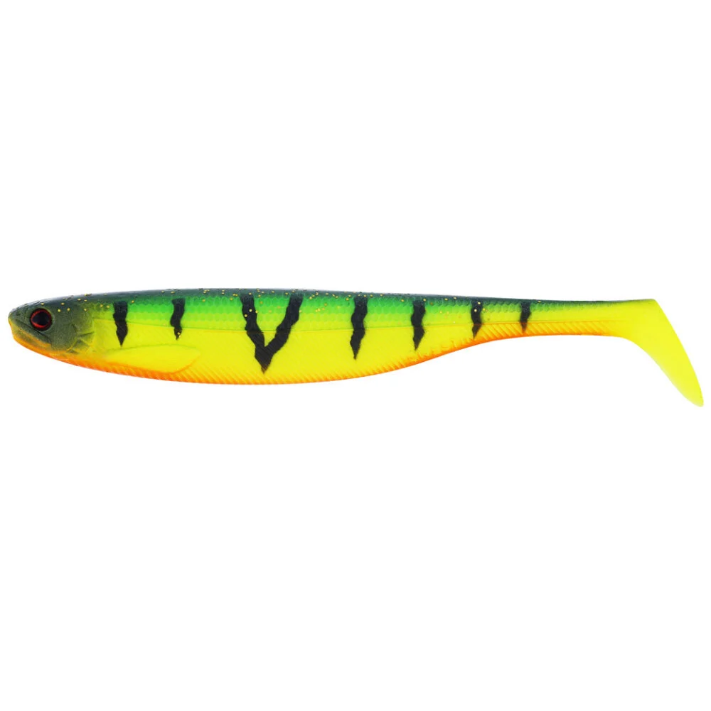 Westin Shad Teez Slim 7,5cm 4er Pack Gummifisch Tiger Perch