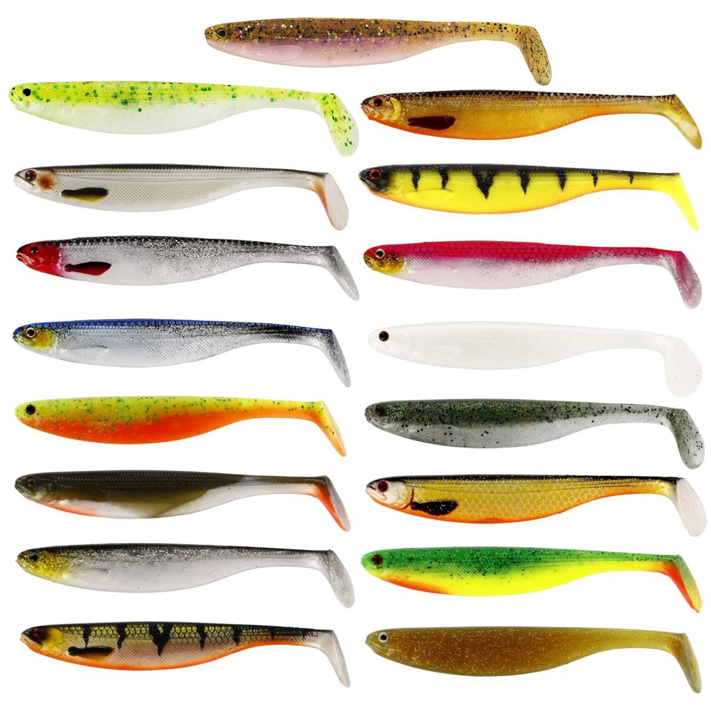 Westin ShadTeez 14cm 17g - 2 Gummifische Bling Perch