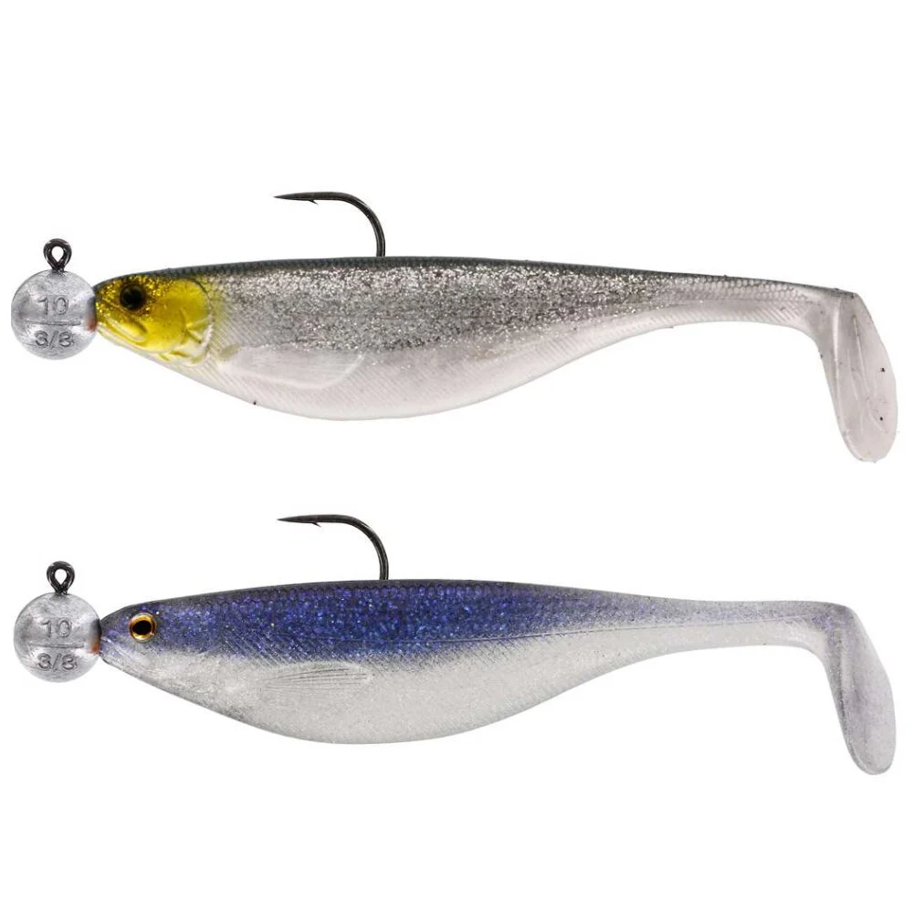 Westin ShadTeez fertig montiert 2er Pack Gummifisch 7cm Clear Water Mix2