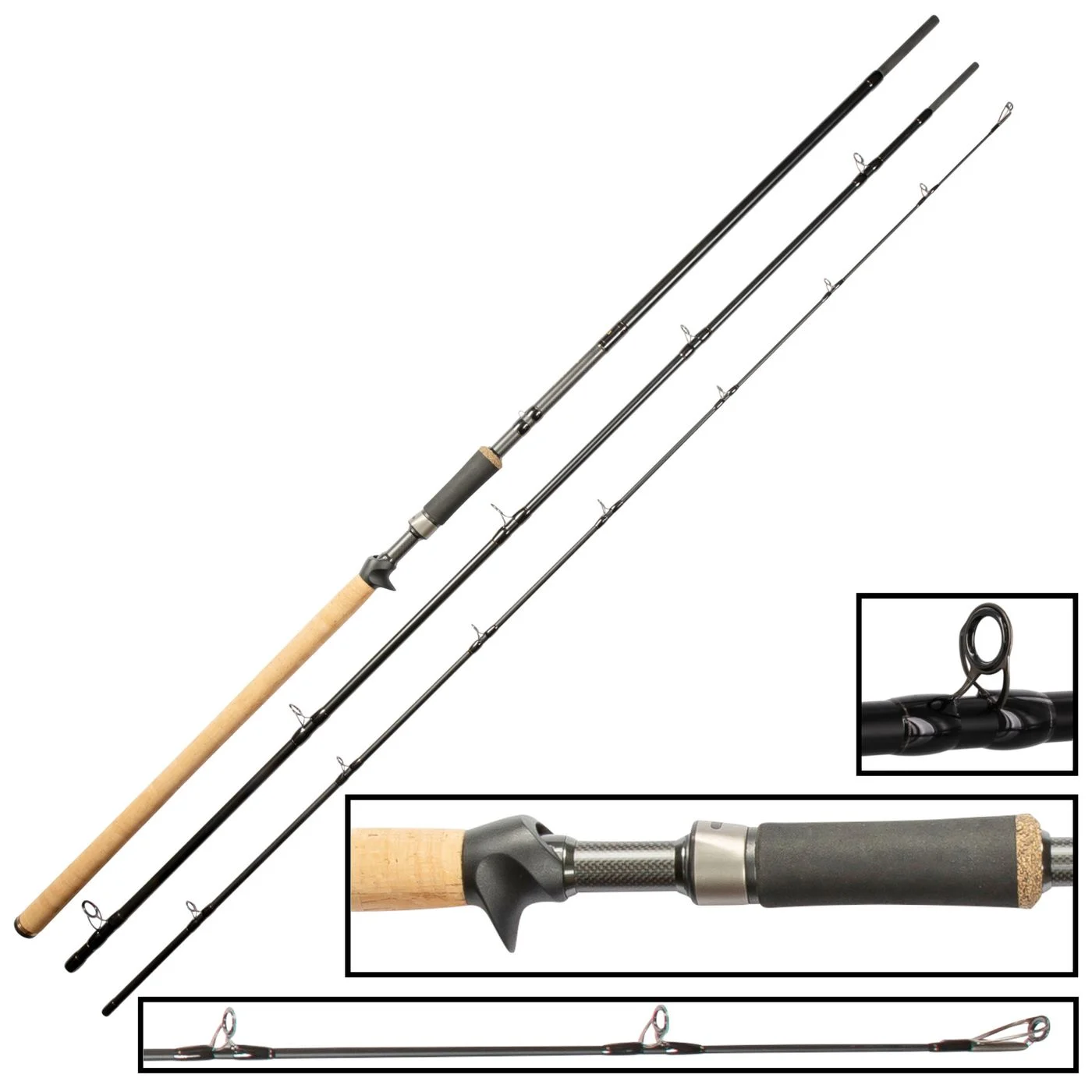 Westin W3 368cm XXH 40-150g Powerspin-T - Baitcaster Rute