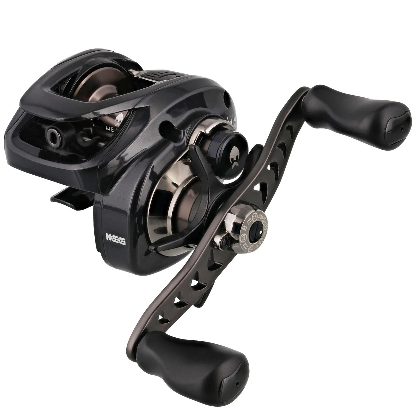 Westin W4-Bc 51 Hsg Lh Metallic Trooper 7+1Bb - Linkshand Baitcaster