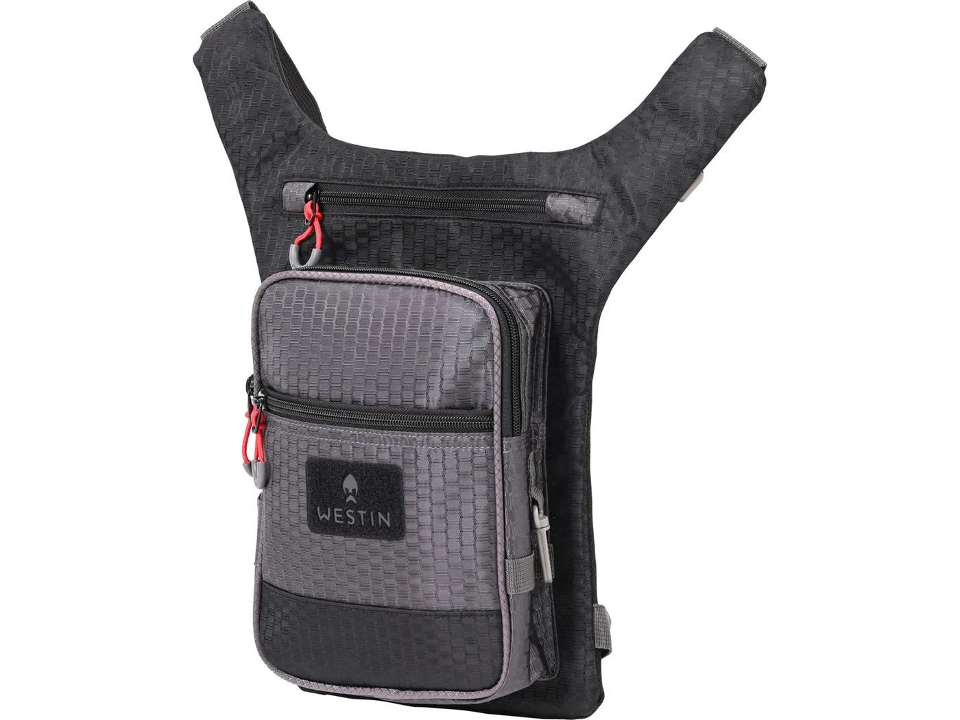 Westin W4 Leg Bag 1 Box Medium Titanium Black - Angeltasche