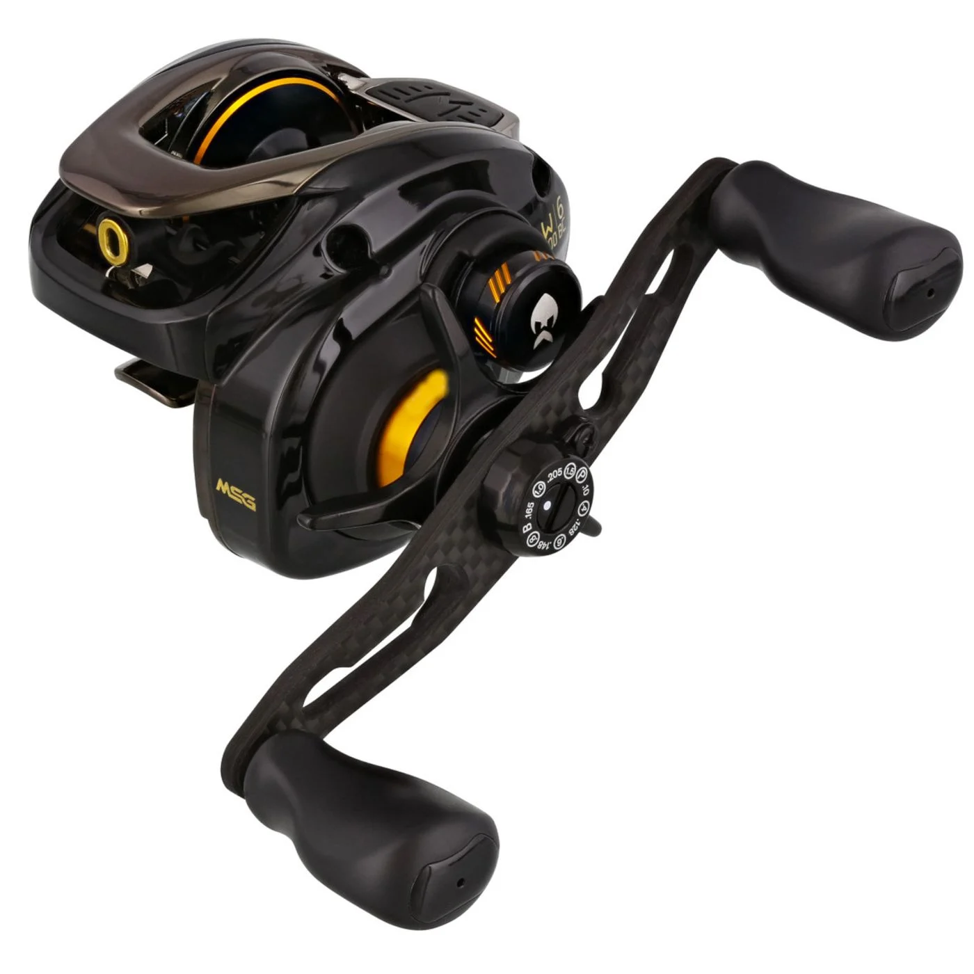 Westin W6-Bc 301 Ssg Lh Stealth Gold 10+1Bb - Linkshand Baitcaster