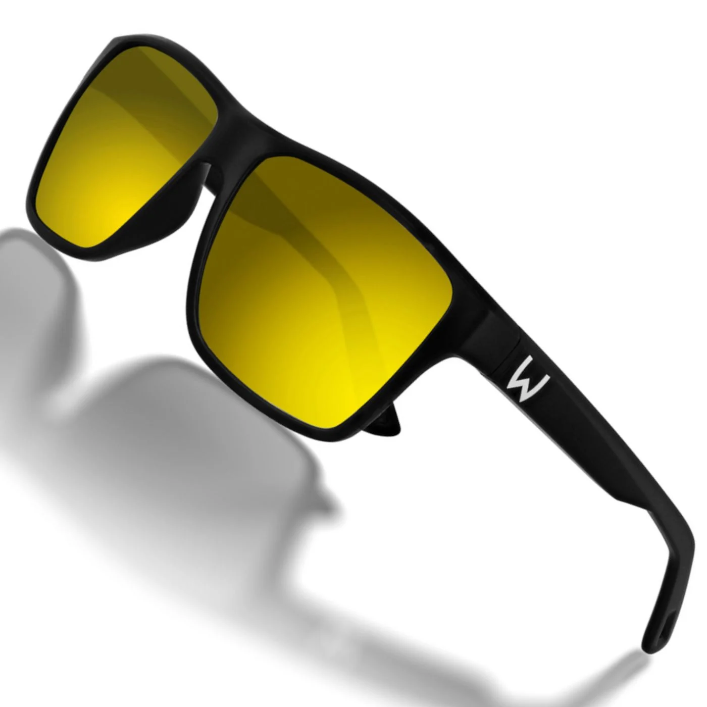 Westin W6 Street 200F Matte Black Brown Yellow Green - Polbrille