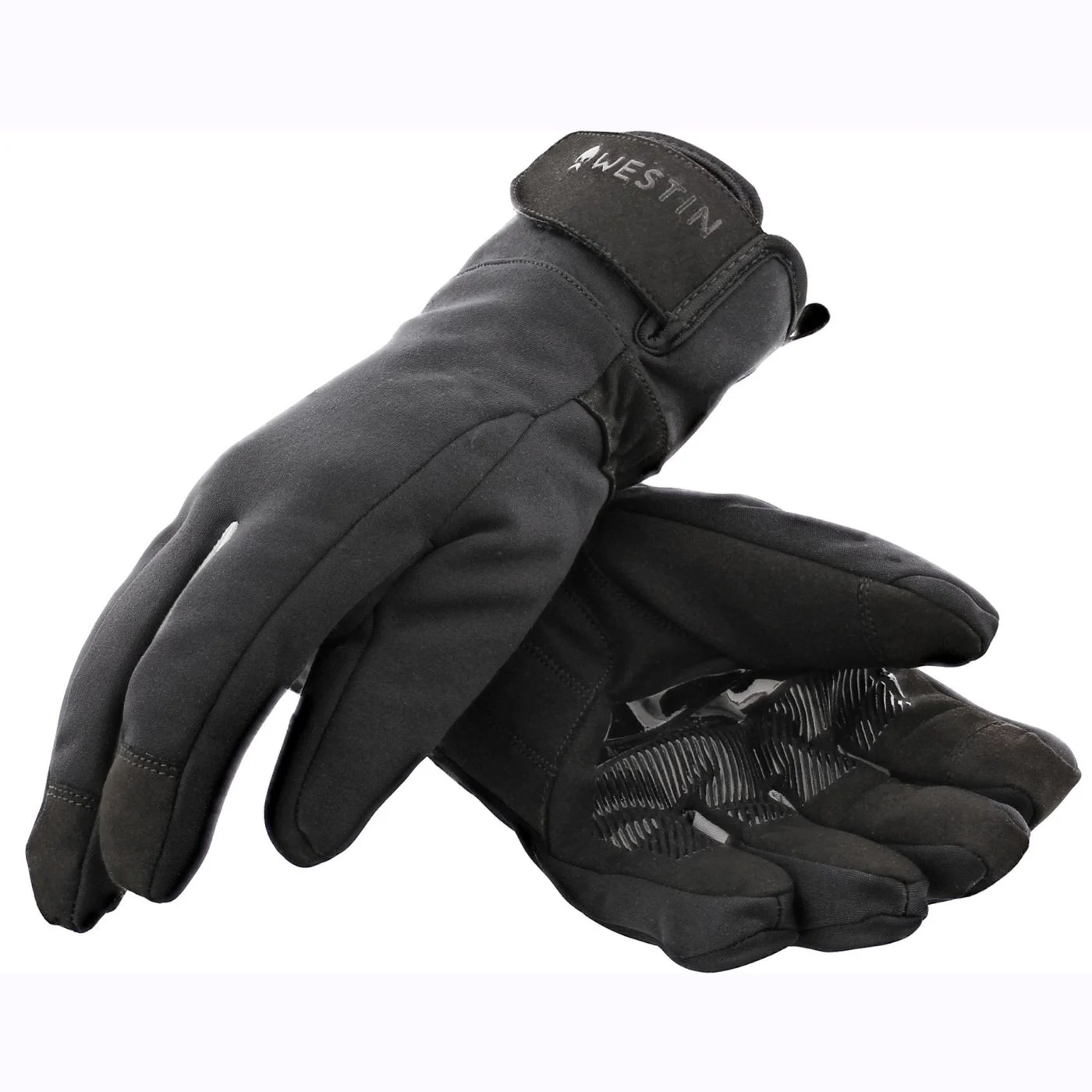 Westin Windster Gloves Carbon Black - Angelhandschuhe M