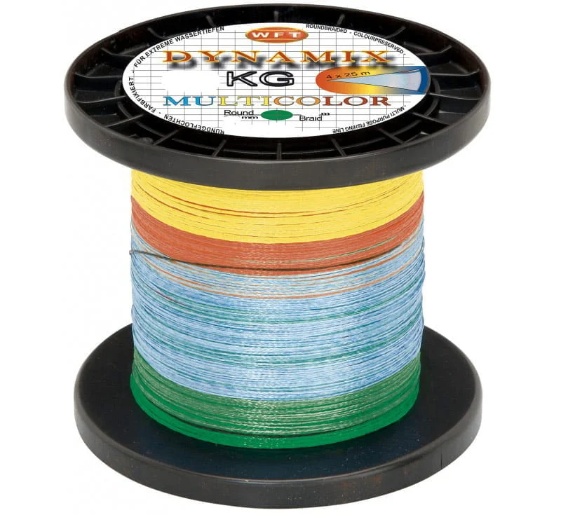 WFT Round Dynamix 0,25mm 23kg 600 m Multicolor