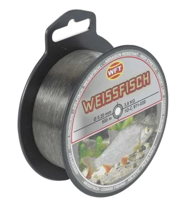 WFT Zielfischschnur Weissfisch 500m 0,22mm 4,2kg