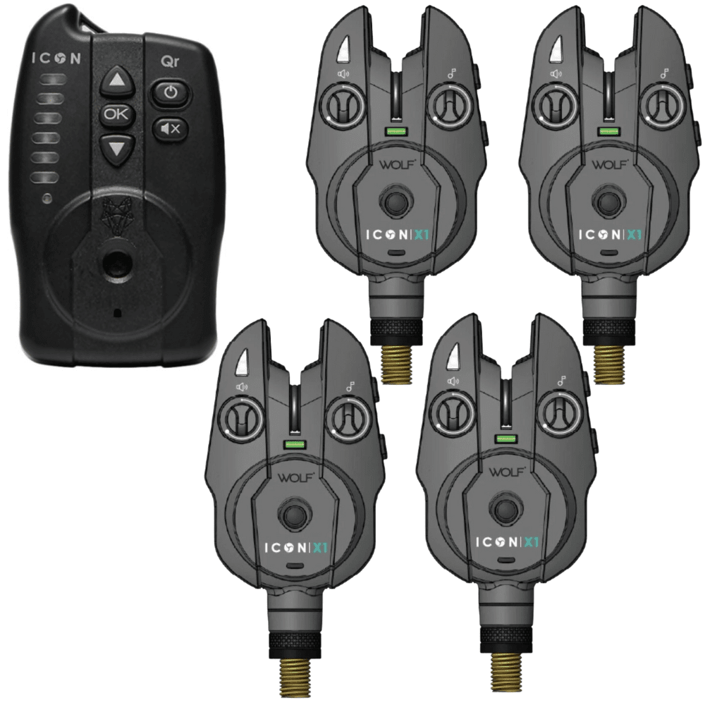 Wolf Icon X1 Bissanzeiger-Set 4+1 (1x WFIC007+4x WFIC034)
