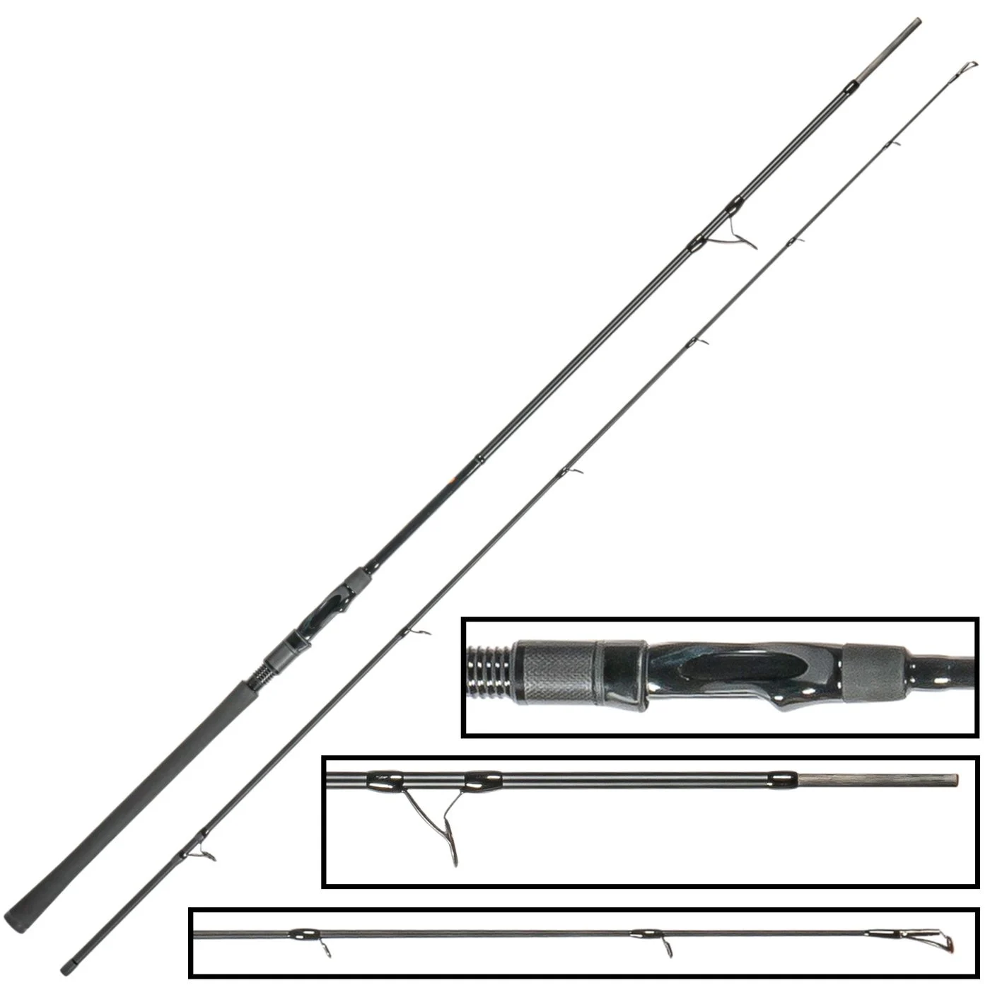 Zeck All Black 2,70m 80g - Spinnrute | SM Angelsport