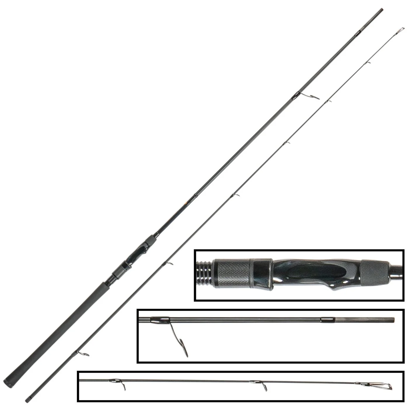 Zeck All Black Spinnrute 2,70m 50g - Jigrute