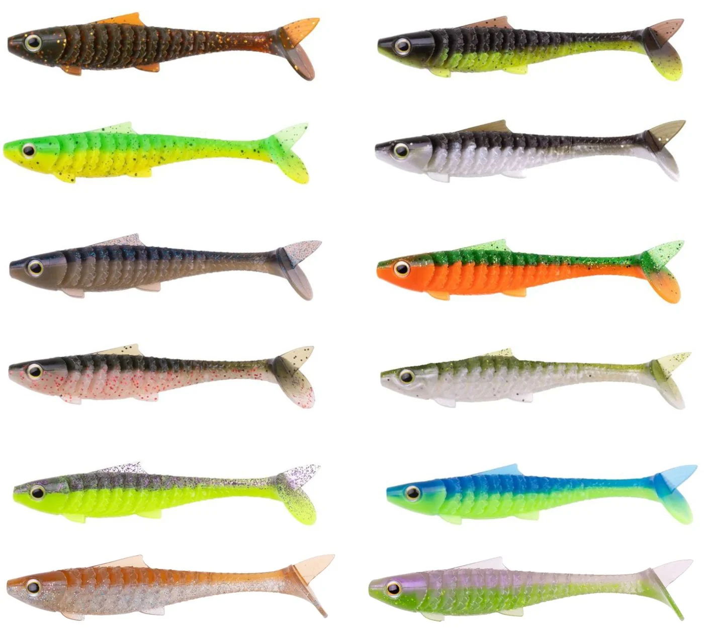 Zeck Baby Rippler 12cm - 3 Gummifische