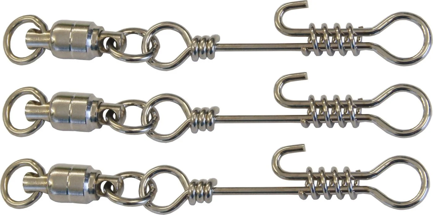 Zeck Ball Bearing Swivel + Twistlock Snap 105kg - 3 Kugellagerwirbel