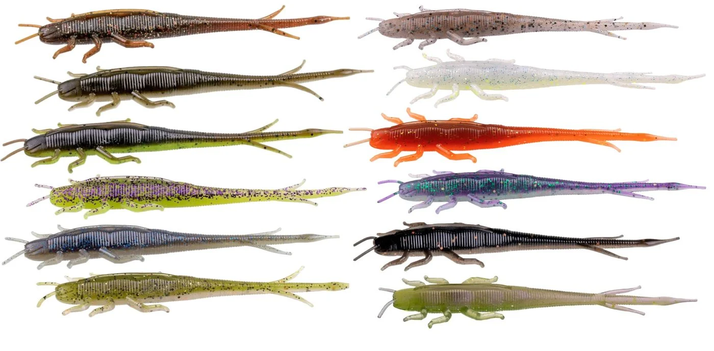 Zeck Barsch Alarm BA Shaky Sneaker 8cm - 9 Gummiköder