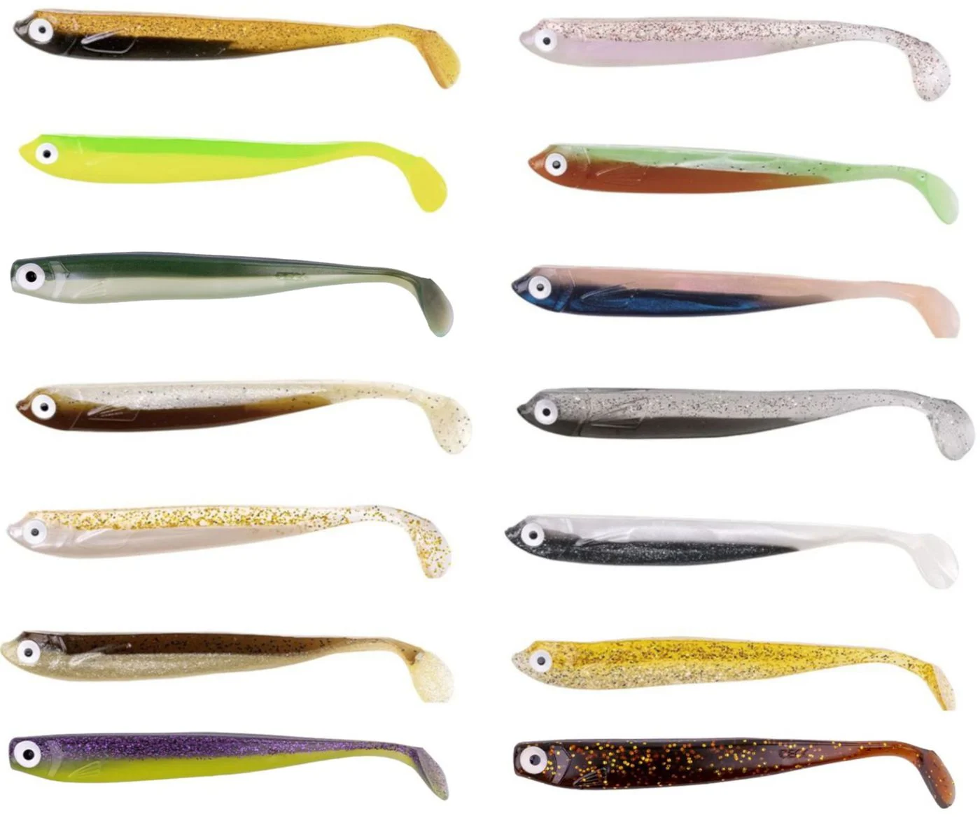 Zeck Hänels Zandergummi 12cm - 3 Gummifische