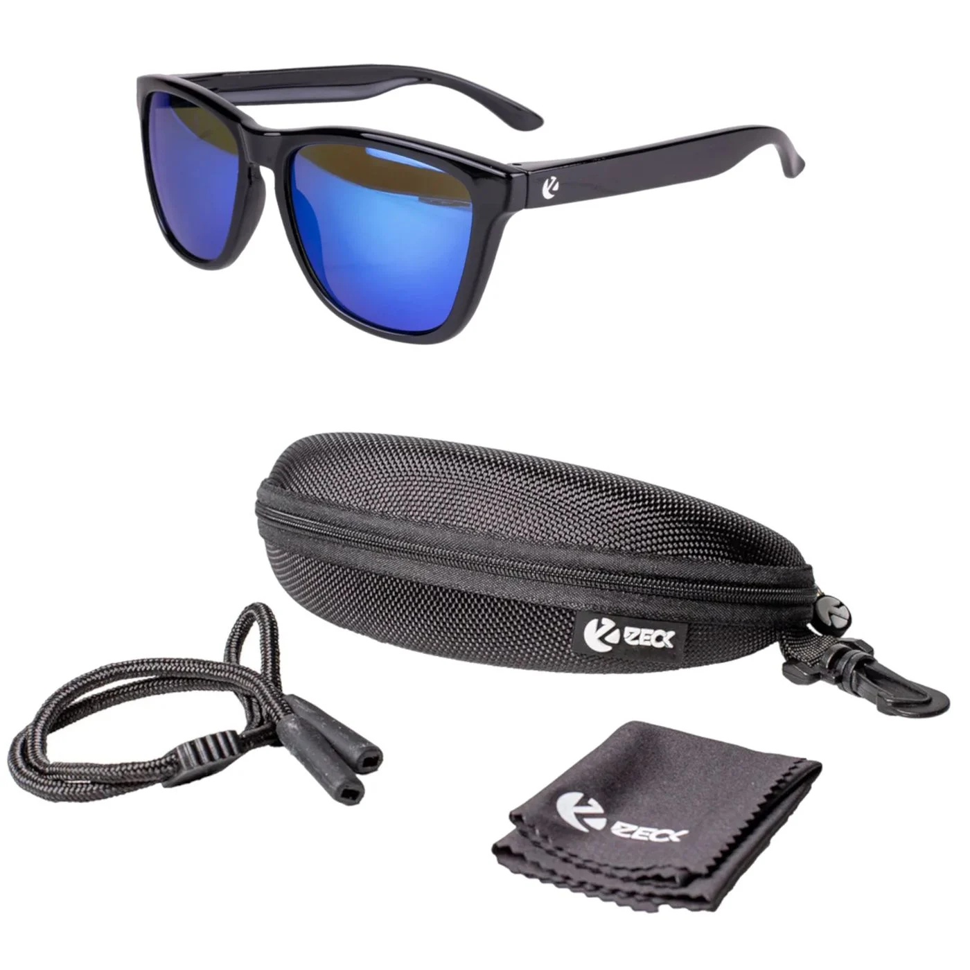 Zeck Predator Polarized Classic Glasses Ice Blue - Polbrille